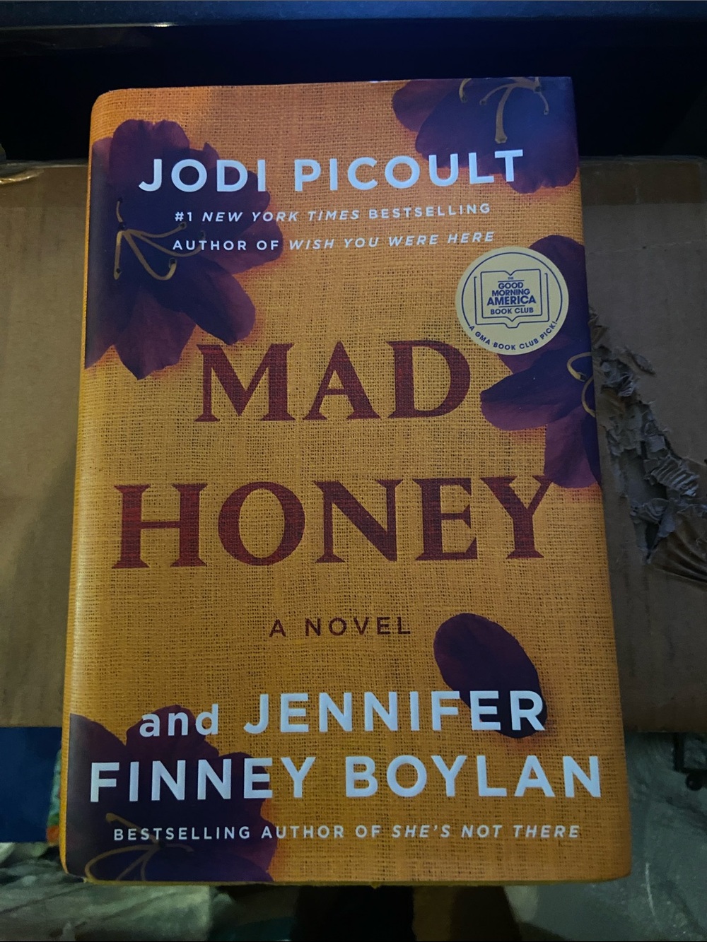 Mad Honey by - Orange Hardcover Novel